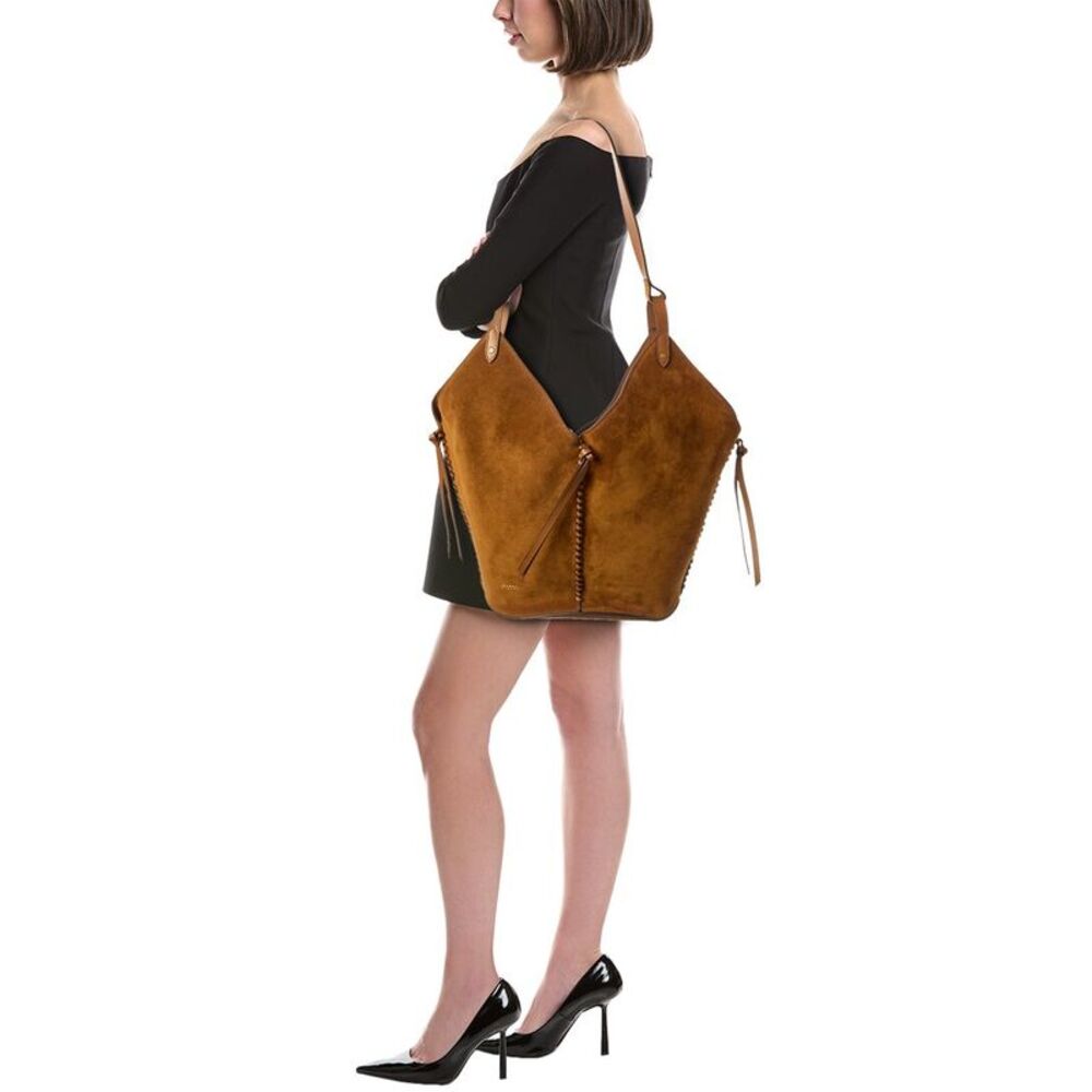 Isabel Marant Tampa Suede Tote, Brown - Picture 4 of 5